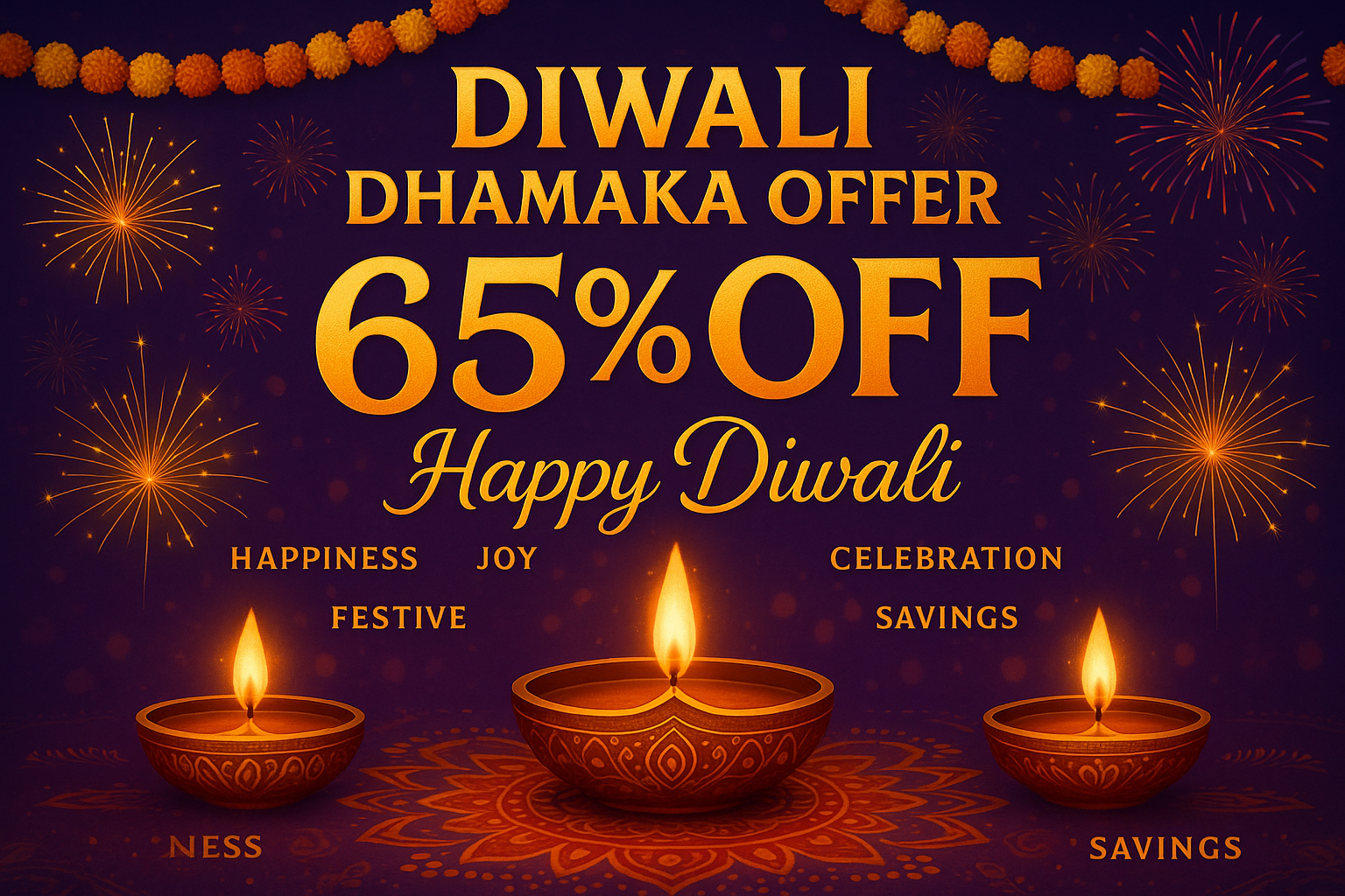 include Diwali Dhamaka offer and manage words in proper way